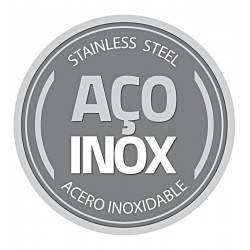 Jogo 6 Facas Churrasco Cosmos Aço Inox Tramontina